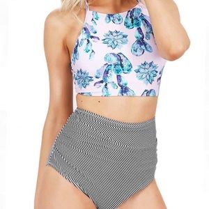 Cupshe Cacti Swim Set